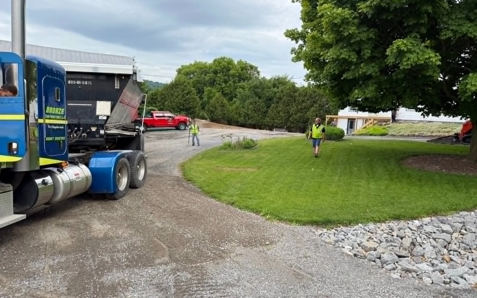 Copper City Landscaping land grading equipment