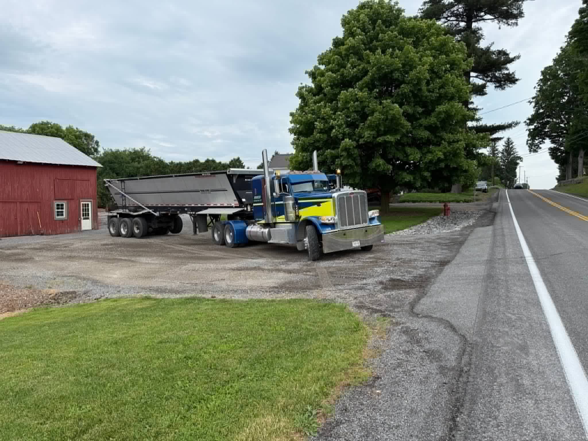 stone truck